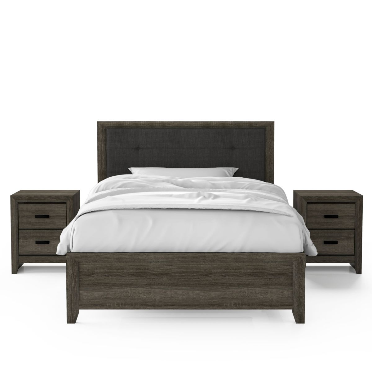 Oliver 3-piece Youth Bedroom Set with Bed and 2 Nightstands