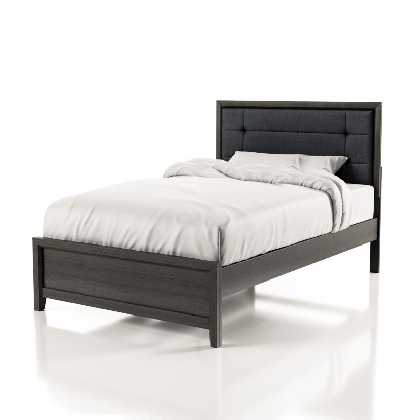 Oliver Youth Bed with Upholstered Headboard