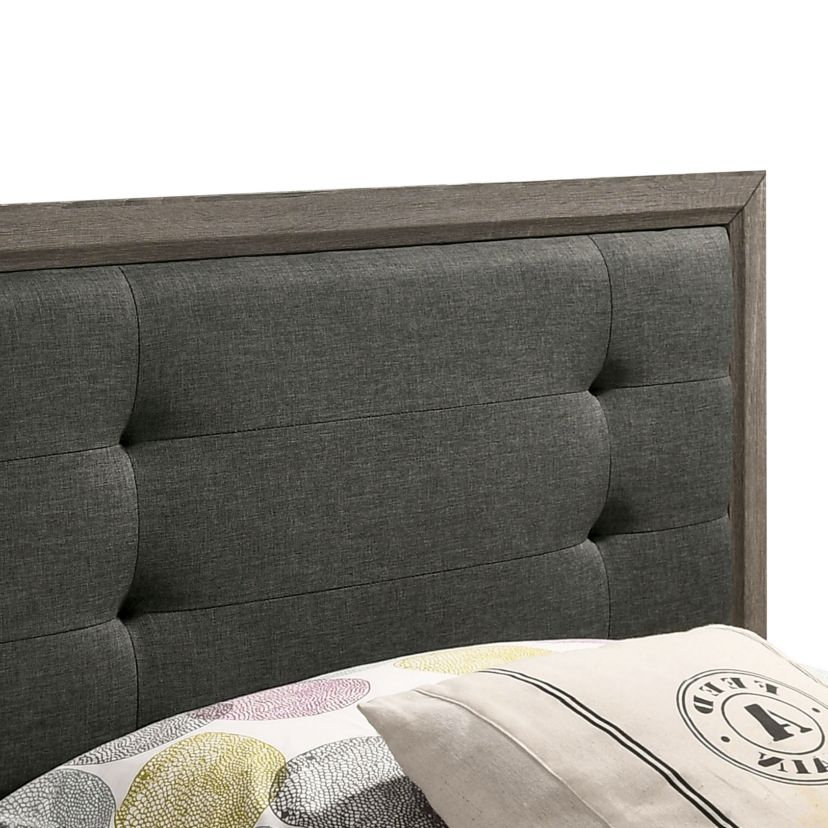 Oliver Youth Bed with Upholstered Headboard