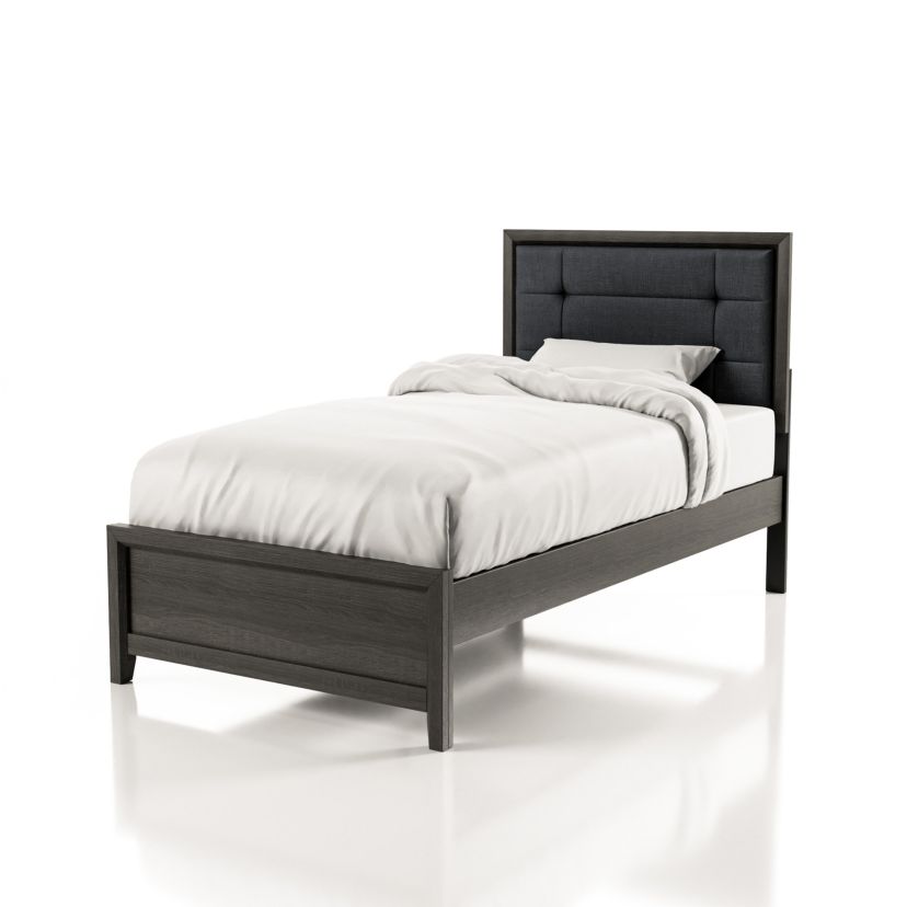 Oliver Youth Bed with Upholstered Headboard