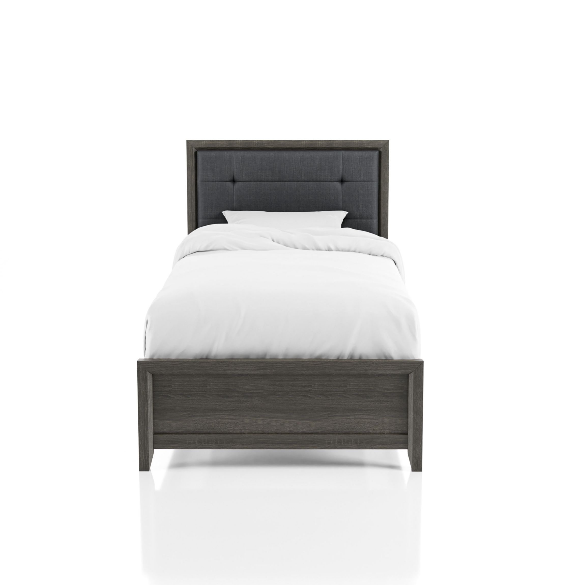 Oliver Youth Bed with Upholstered Headboard