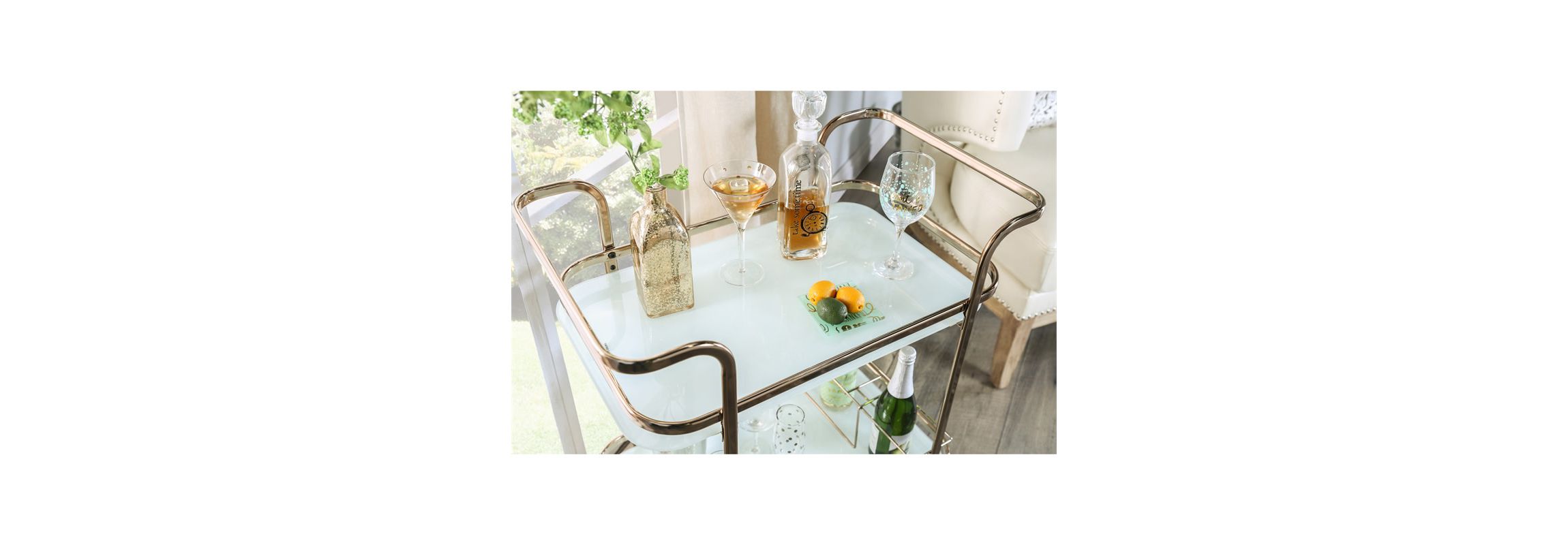Heste Mobile Bar Cart