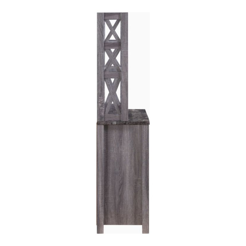 Romnus Bakers Rack with Storage Cabinet