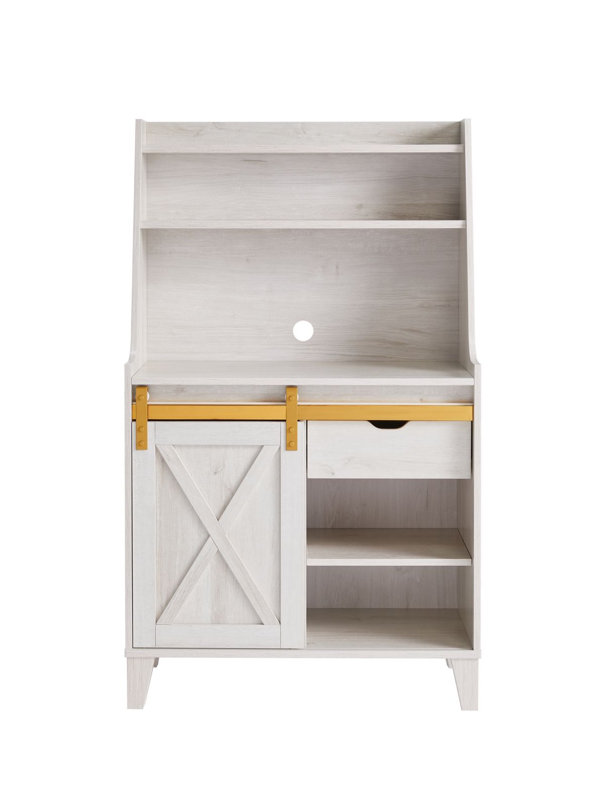 Eregon Bakers Rack with Sliding Cabinet Door