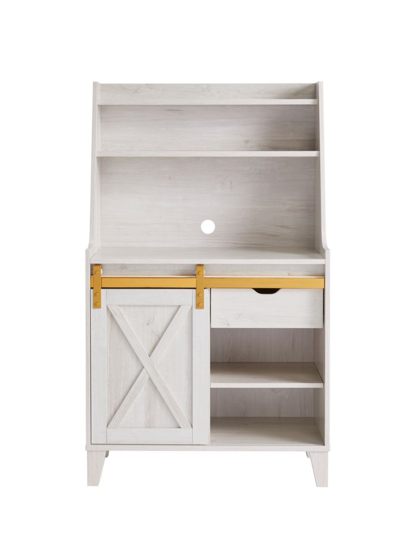 Eregon Bakers Rack with Sliding Cabinet Door