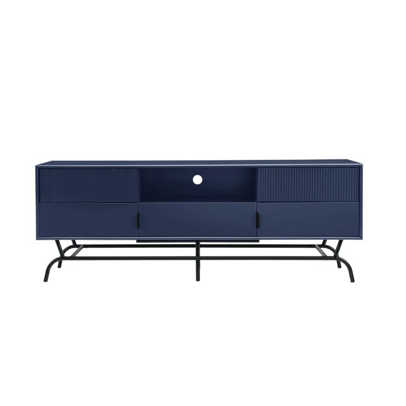 Shrunan TV Stand with Metal Legs