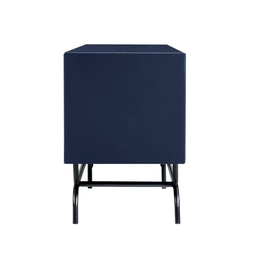Shrunan TV Stand with Metal Legs