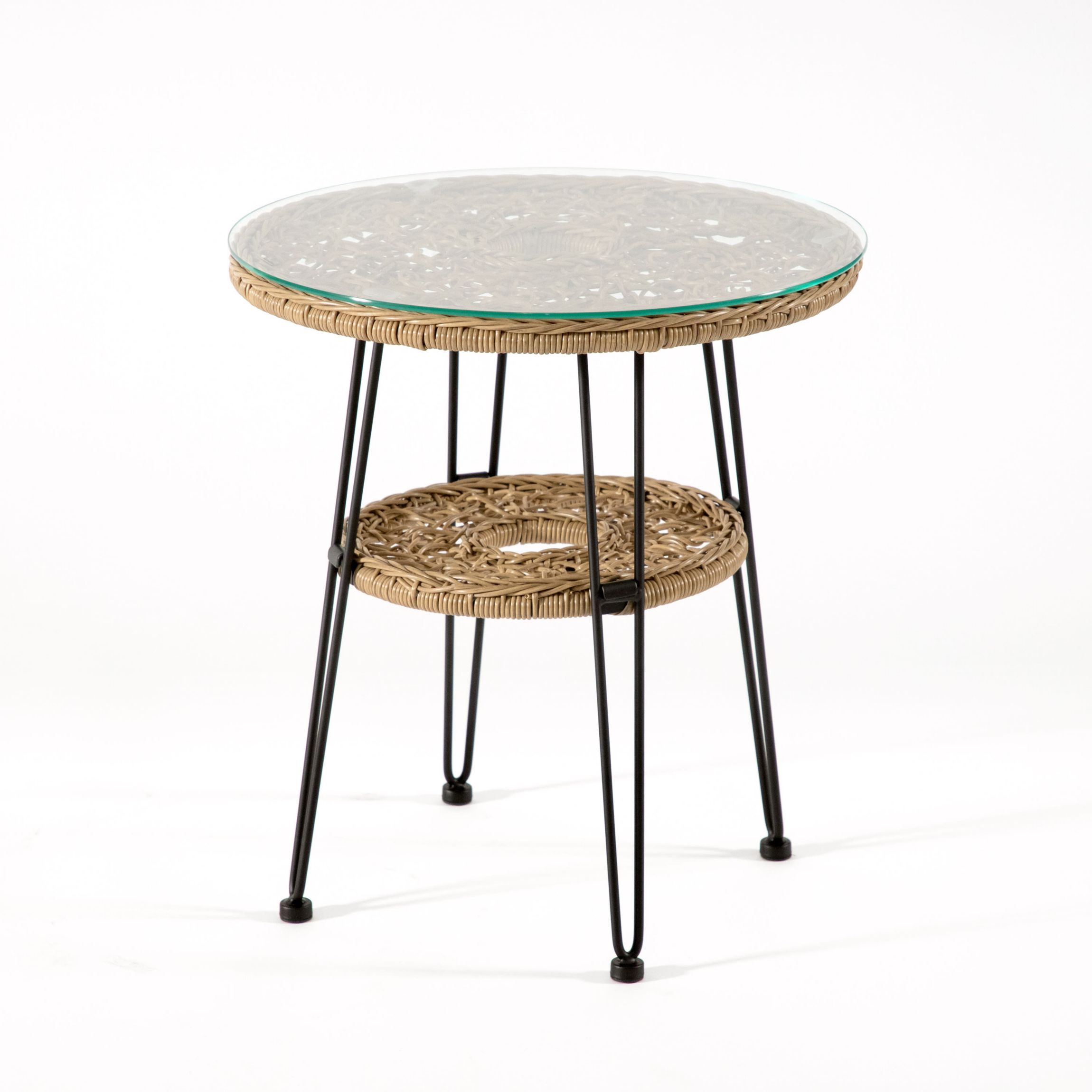 Funtile Wicker Outdoor Coffee Table