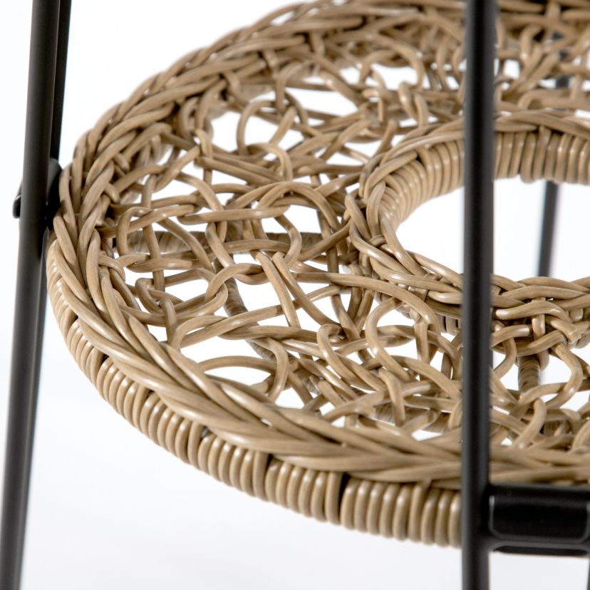 Funtile Wicker Outdoor Coffee Table