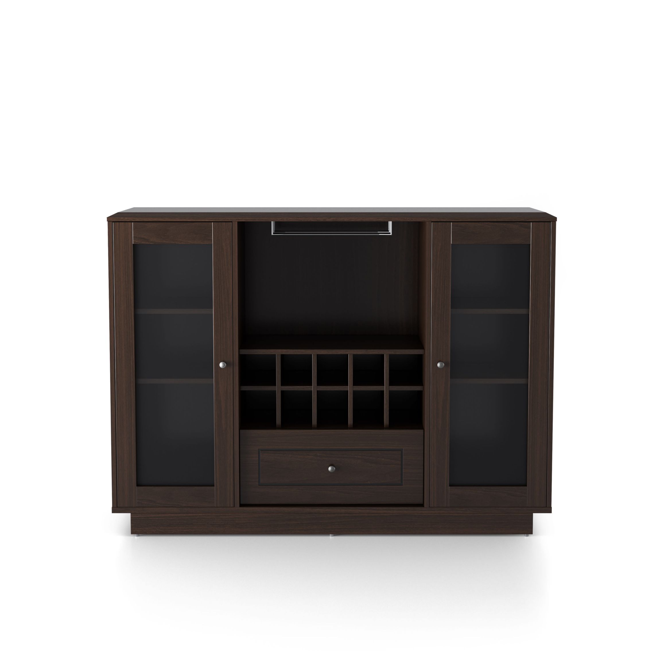 Elison 47.3-inch Buffet with Glass Paned Cabinets
