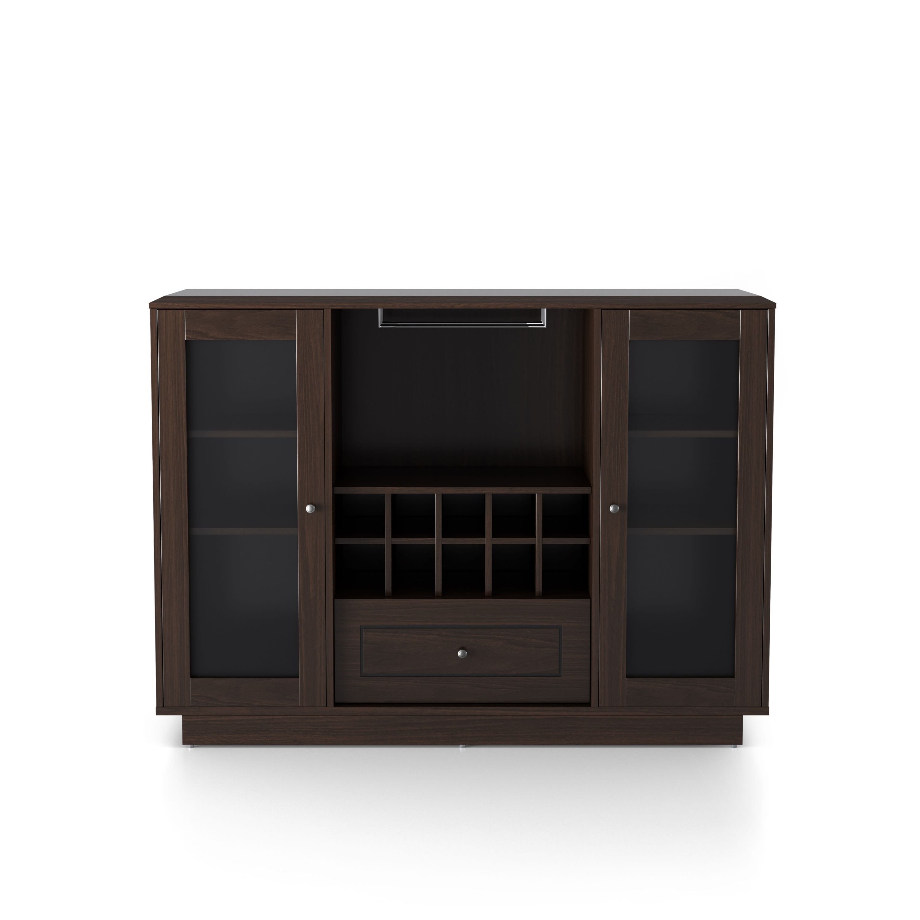 Elison 47.3-inch Buffet with Glass Paned Cabinets