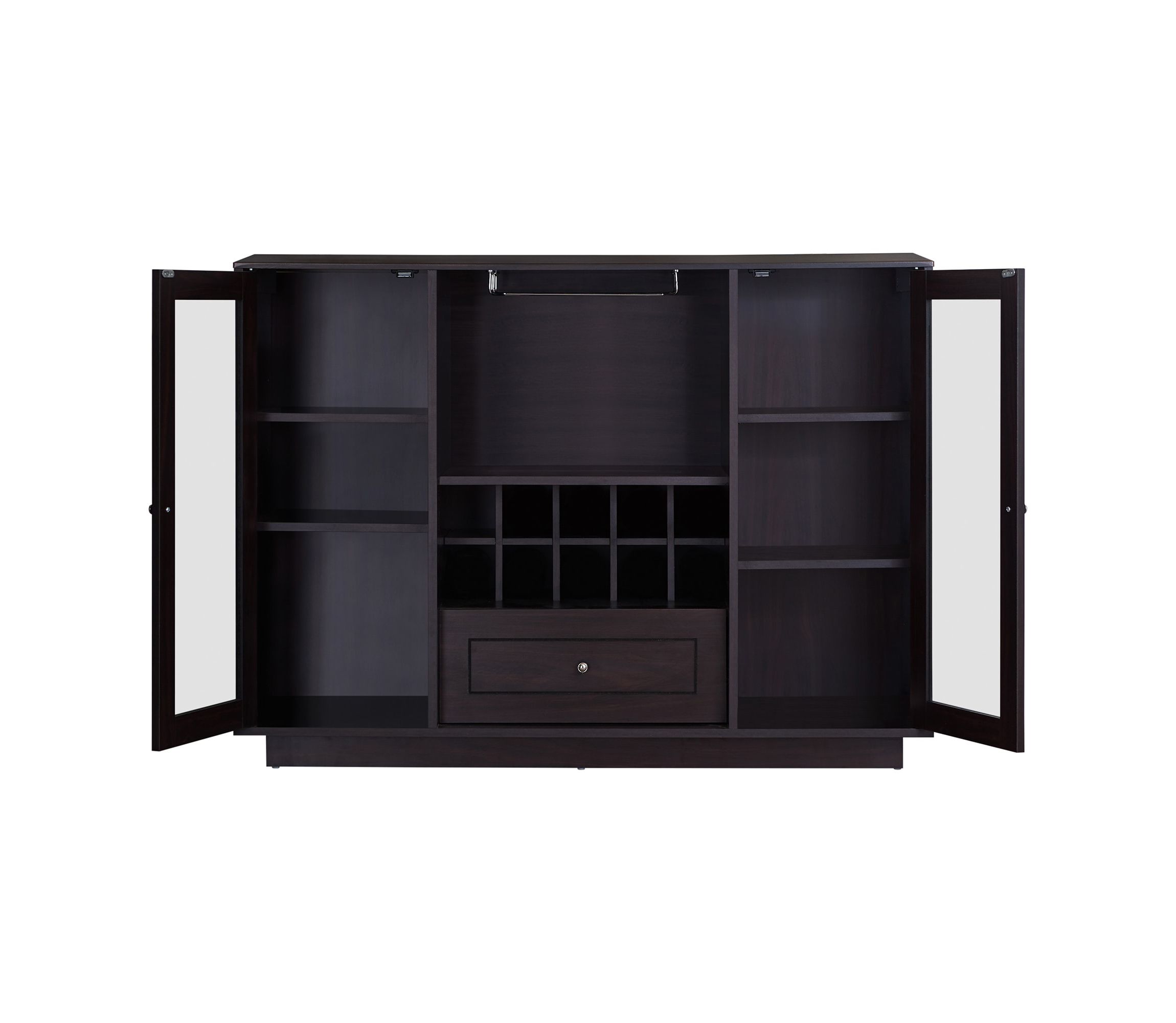 Elison 47.3-inch Buffet with Glass Paned Cabinets