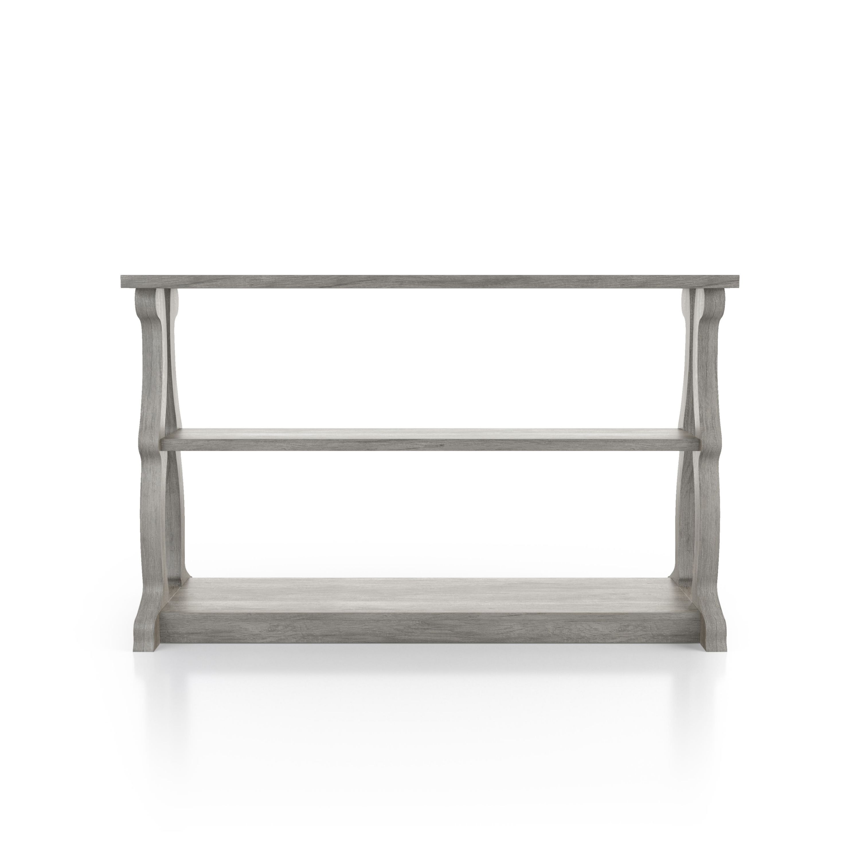 Jacki Open Shelving Console Table