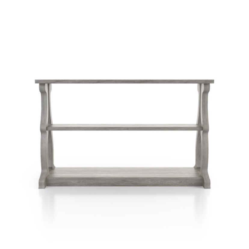 Jacki Open Shelving Console Table