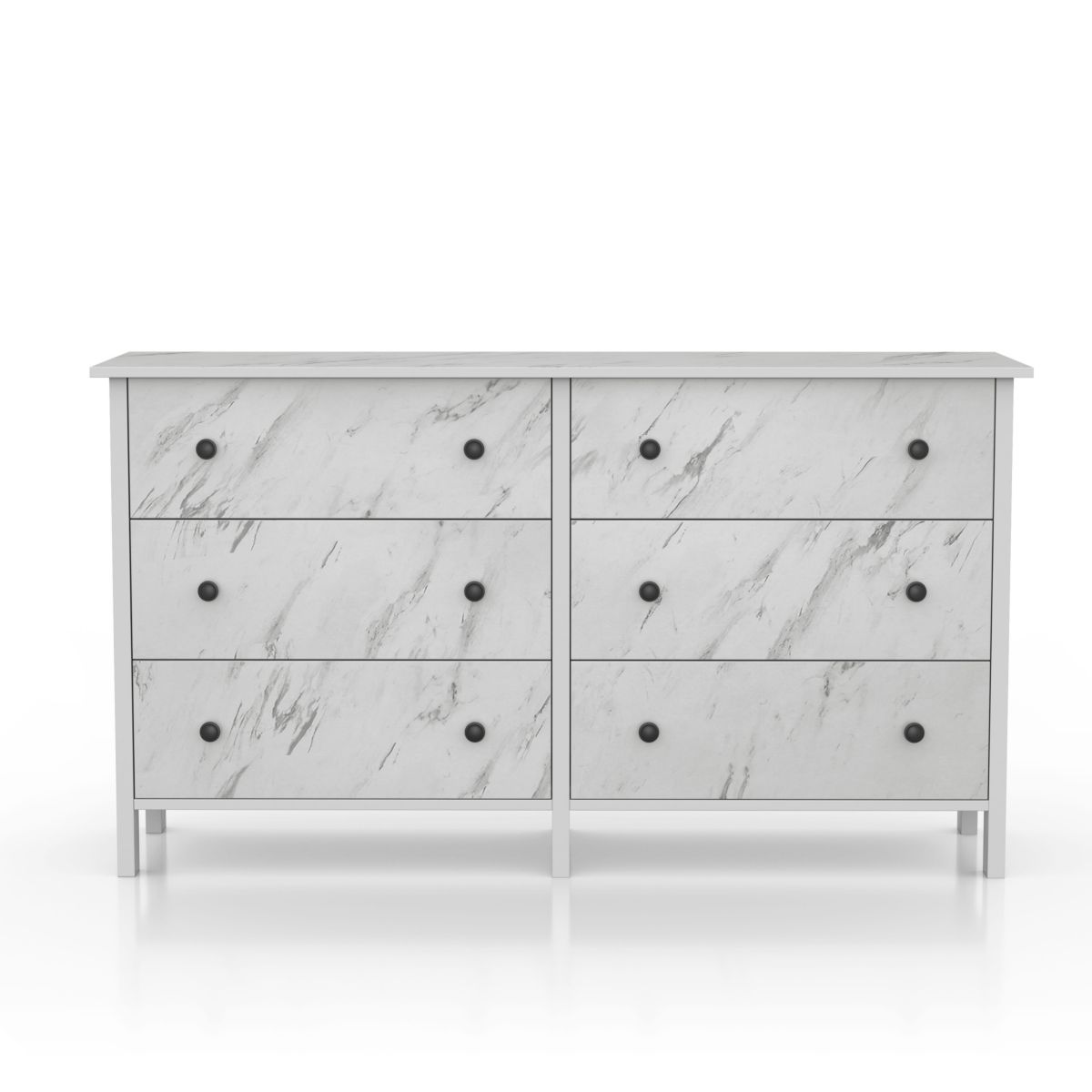 Trued Dresser with 6 Drawers