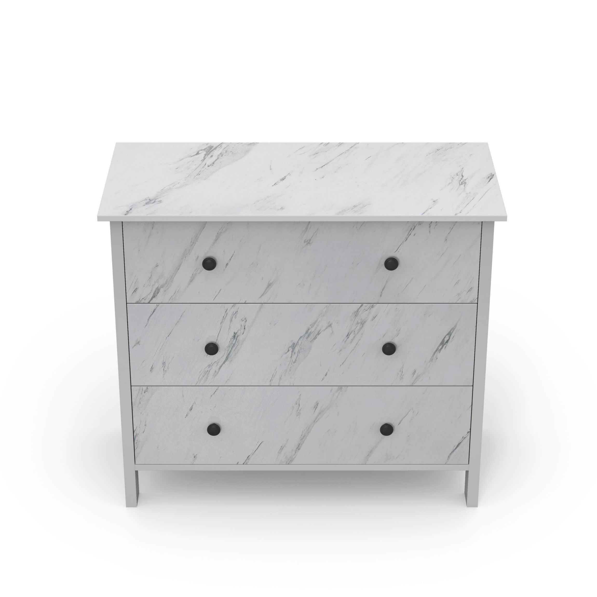 Trued Cabinet with 3 Drawers