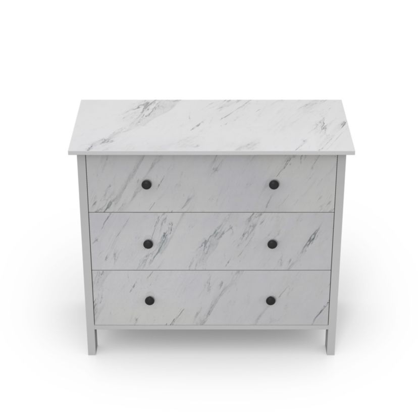 Trued Cabinet with 3 Drawers