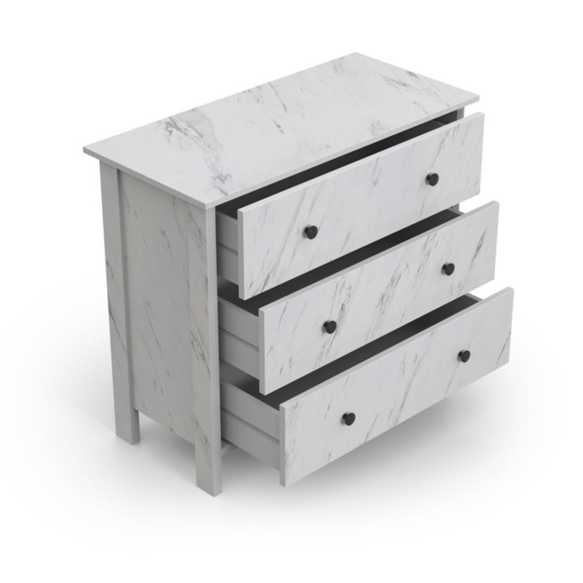 Trued Cabinet with 3 Drawers