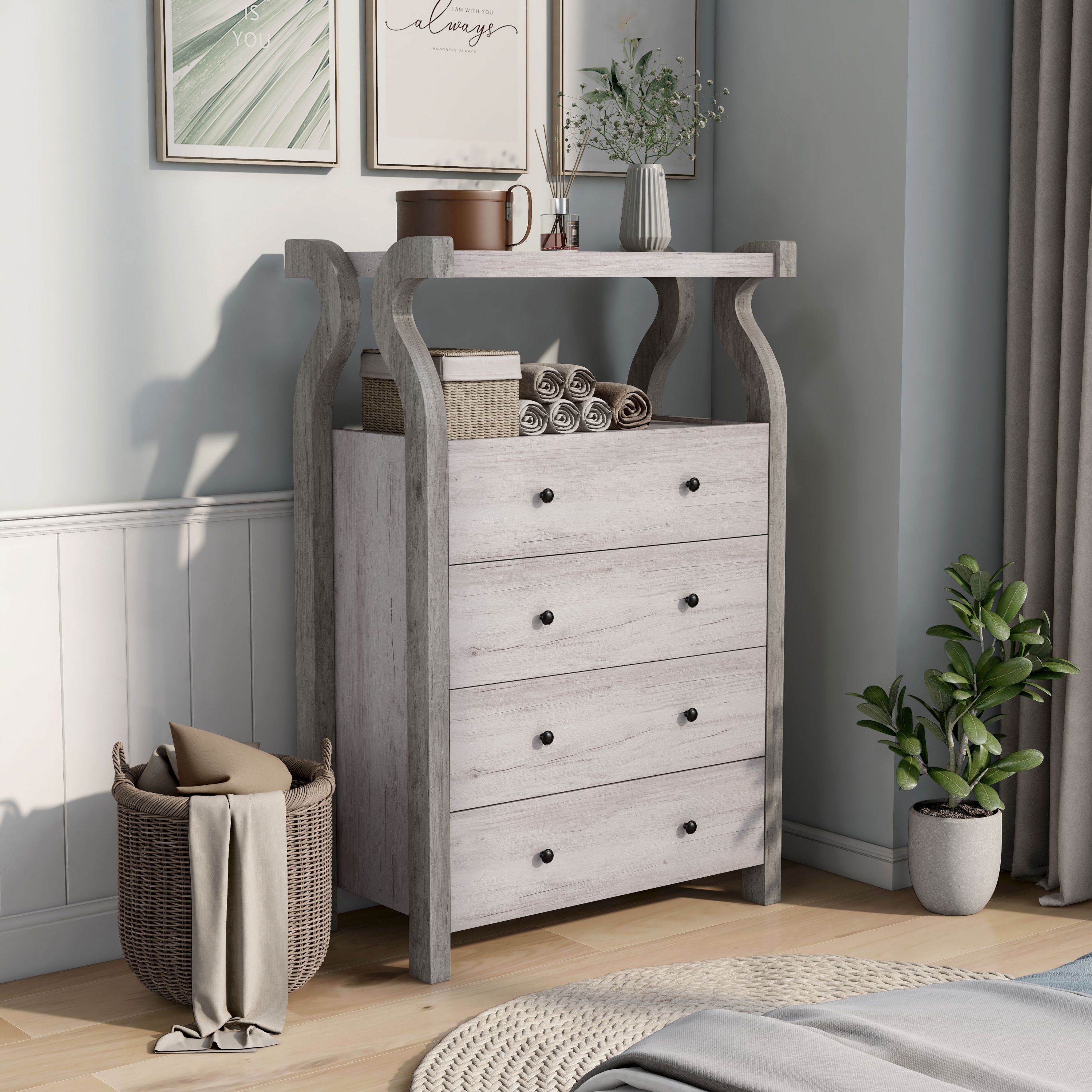 Ollifent 4-drawer Dresser