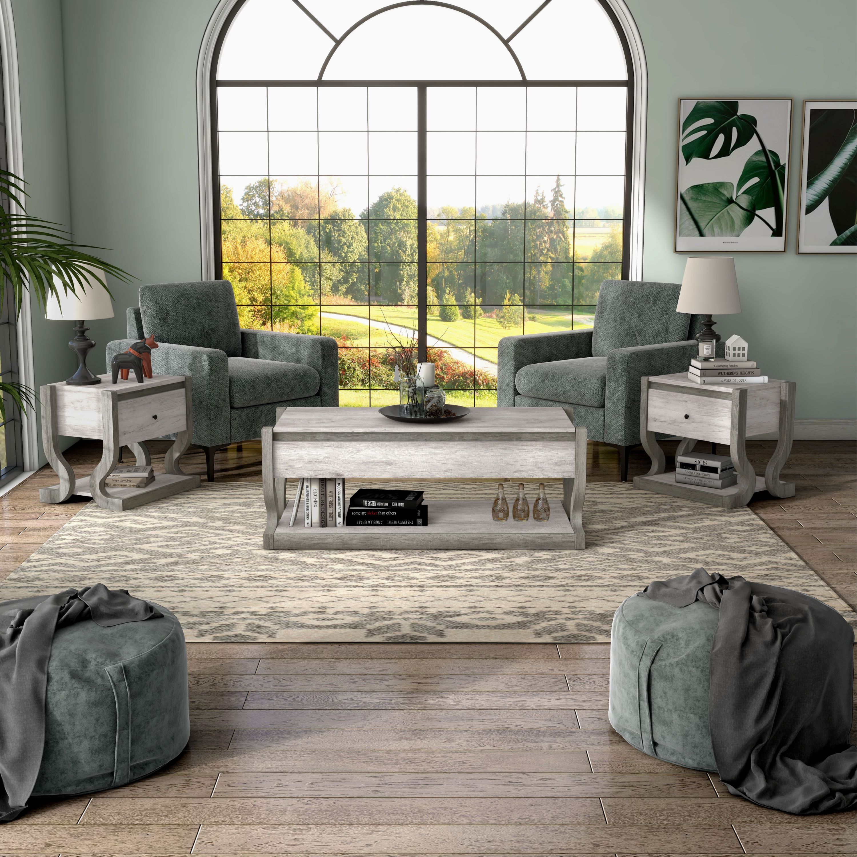 Brimmic 3-piece Living Room Table Set