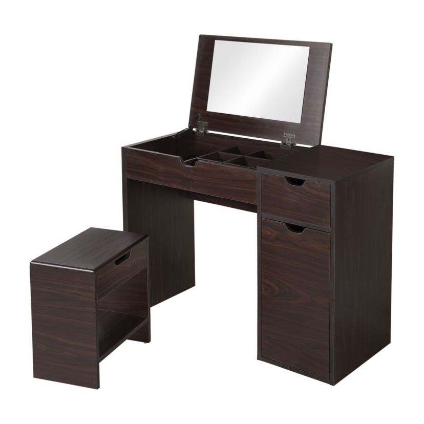 Bridget Makeup Vanity and Stool Set