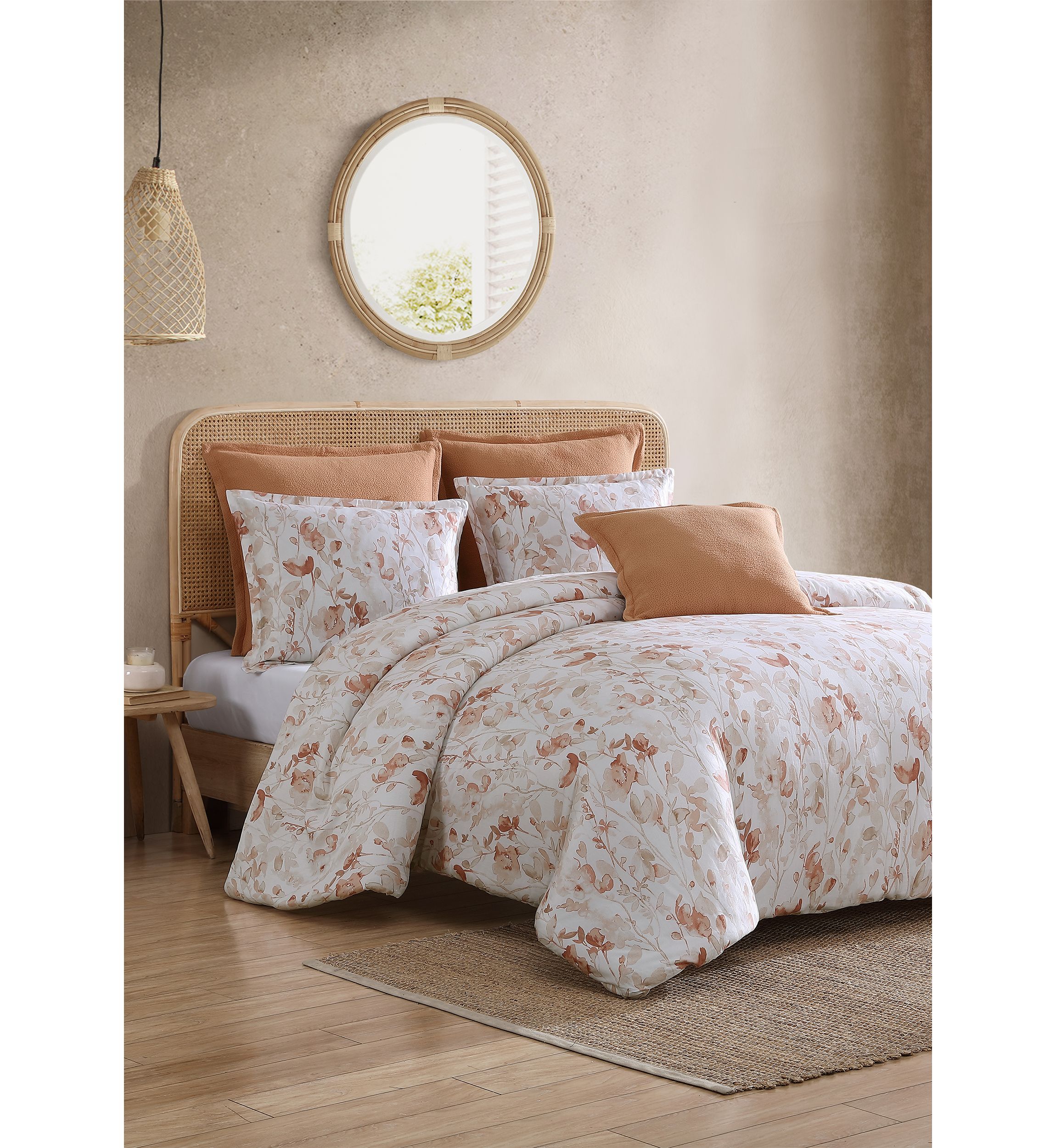 Meadow Coral Comforter