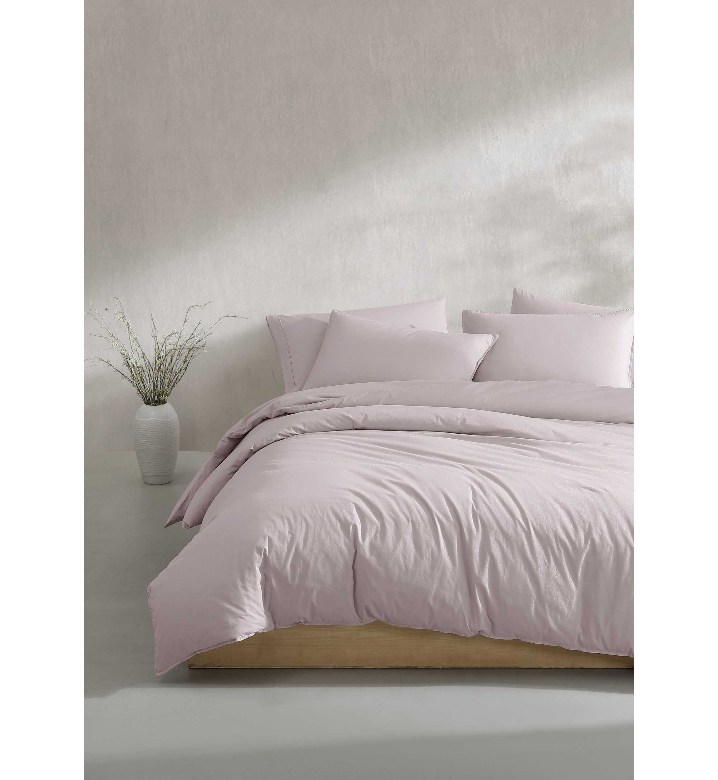 Washed Percale Comforter Set