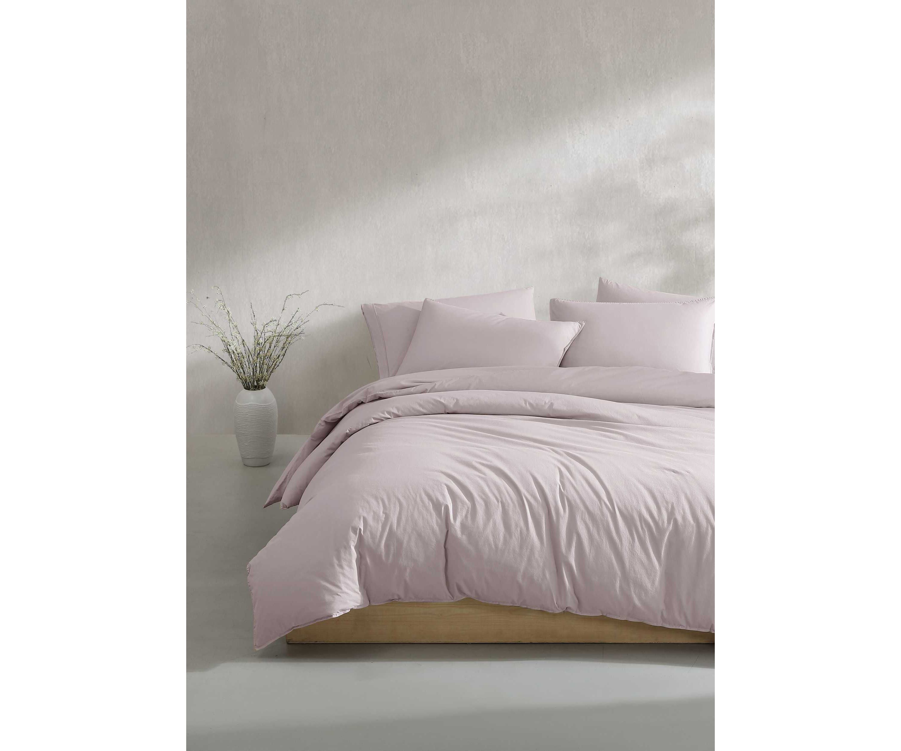 Washed Percale Comforter Set