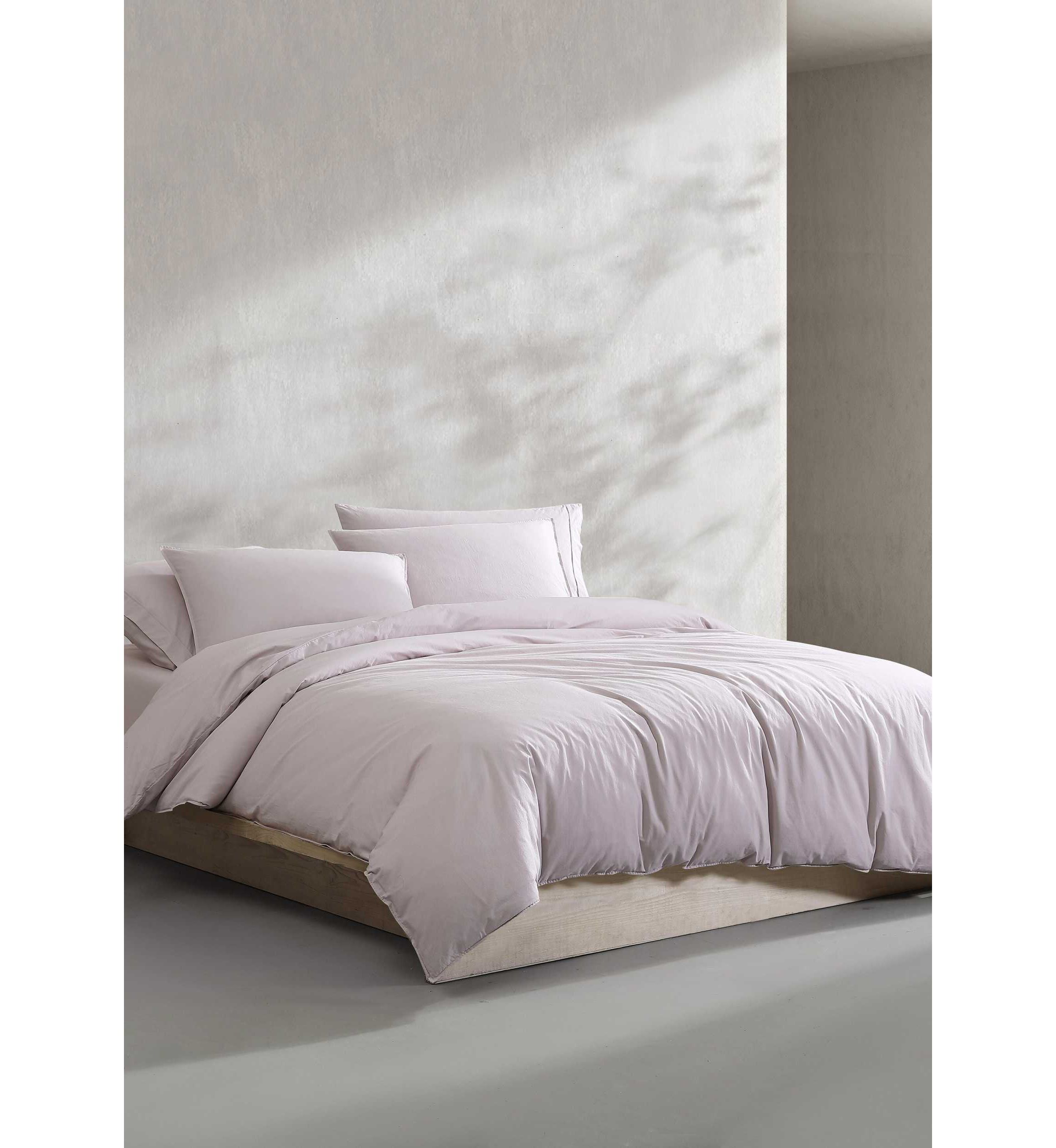Washed Percale Comforter Set