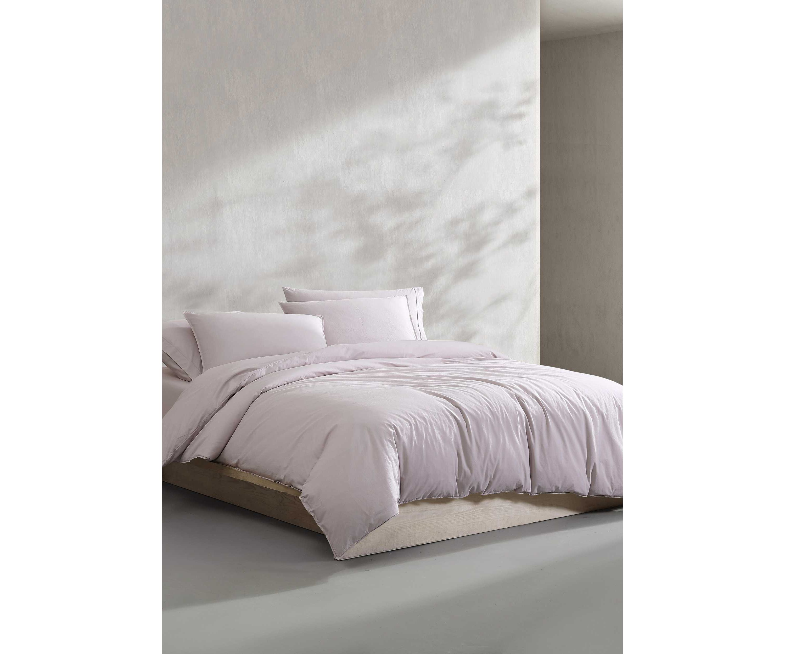 Washed Percale Comforter Set