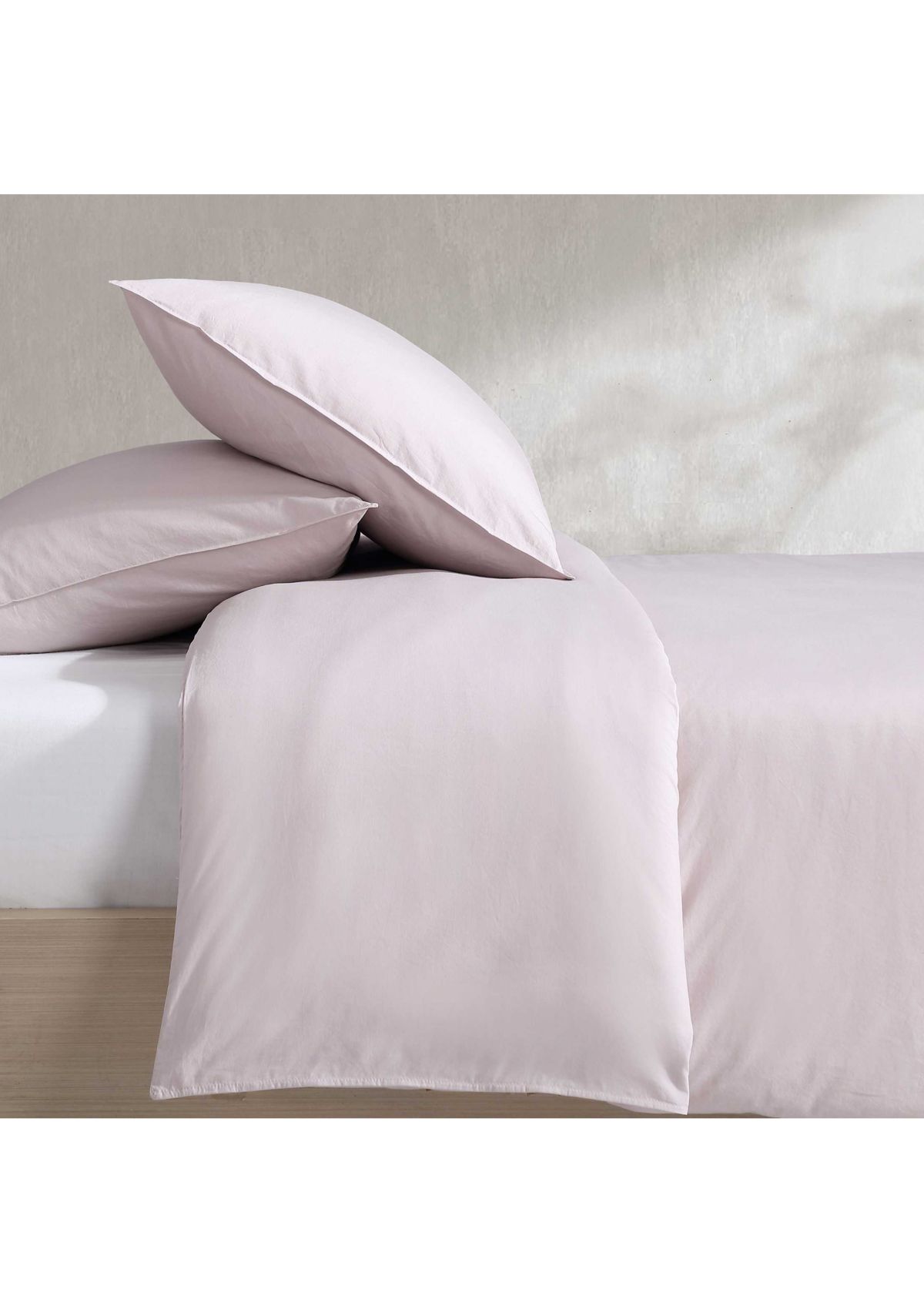 Washed Percale Comforter Set
