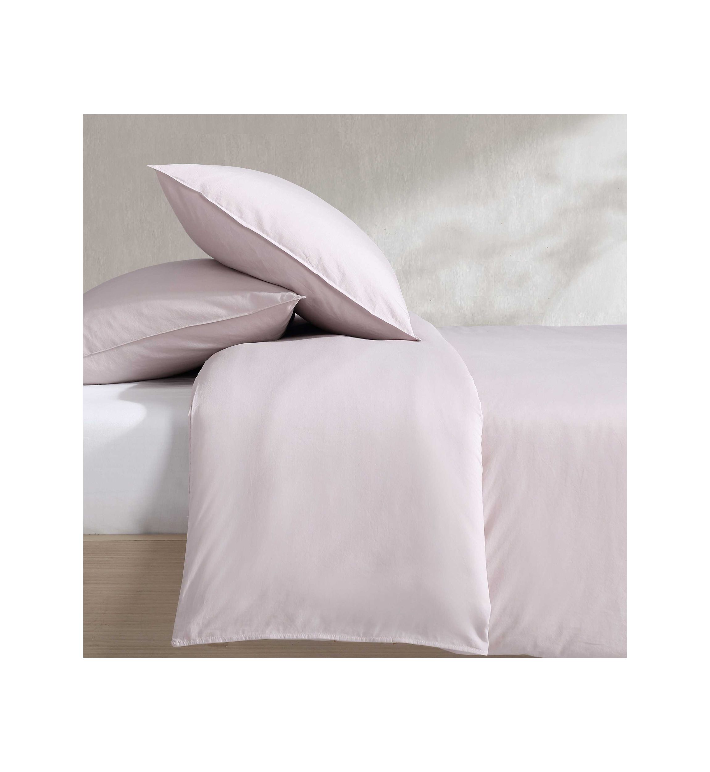 Washed Percale Comforter Set