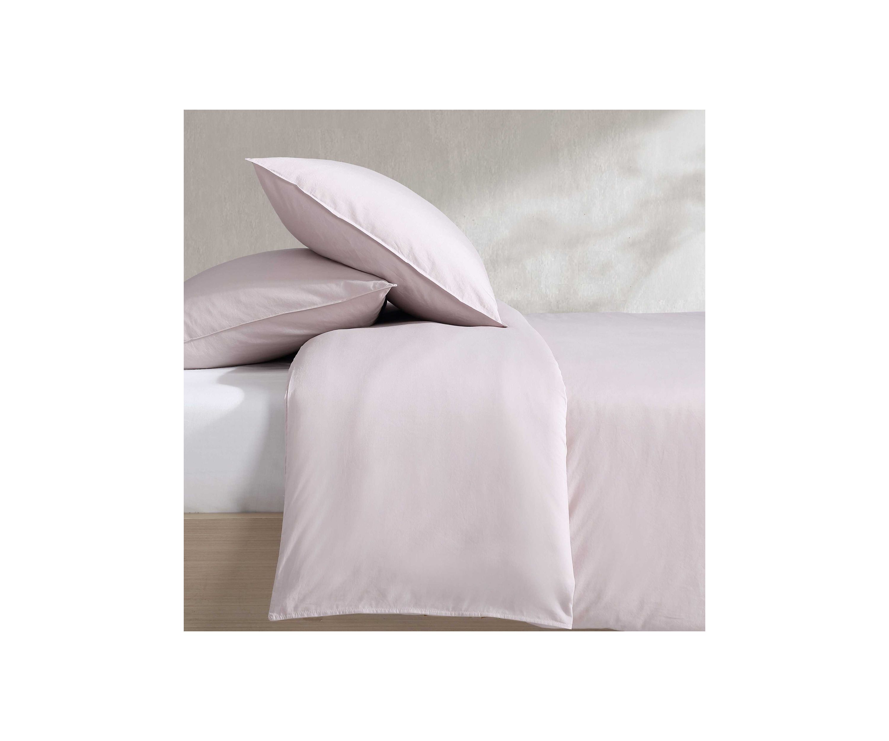 Washed Percale Comforter Set