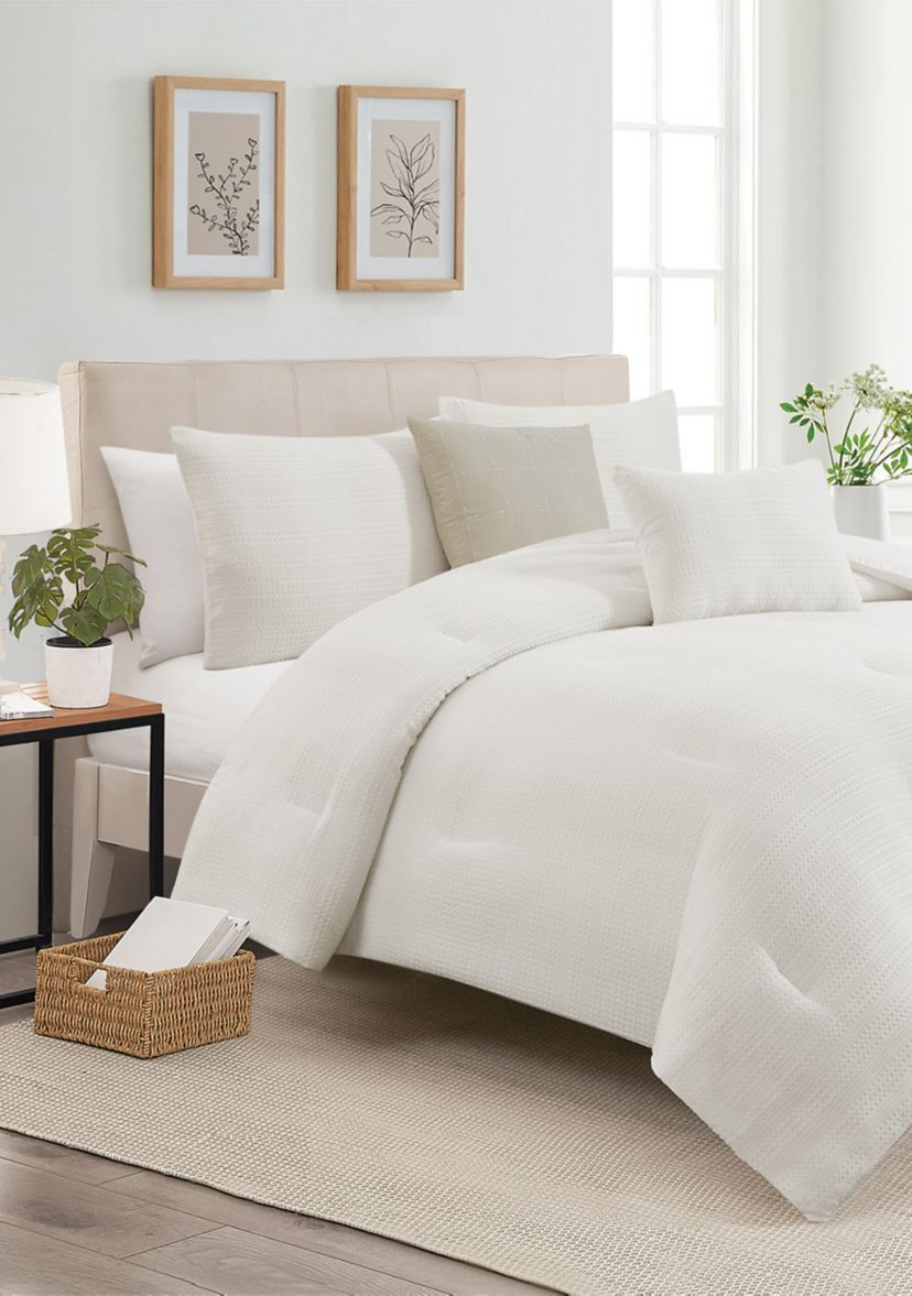 Waffle Ave Comforter Set