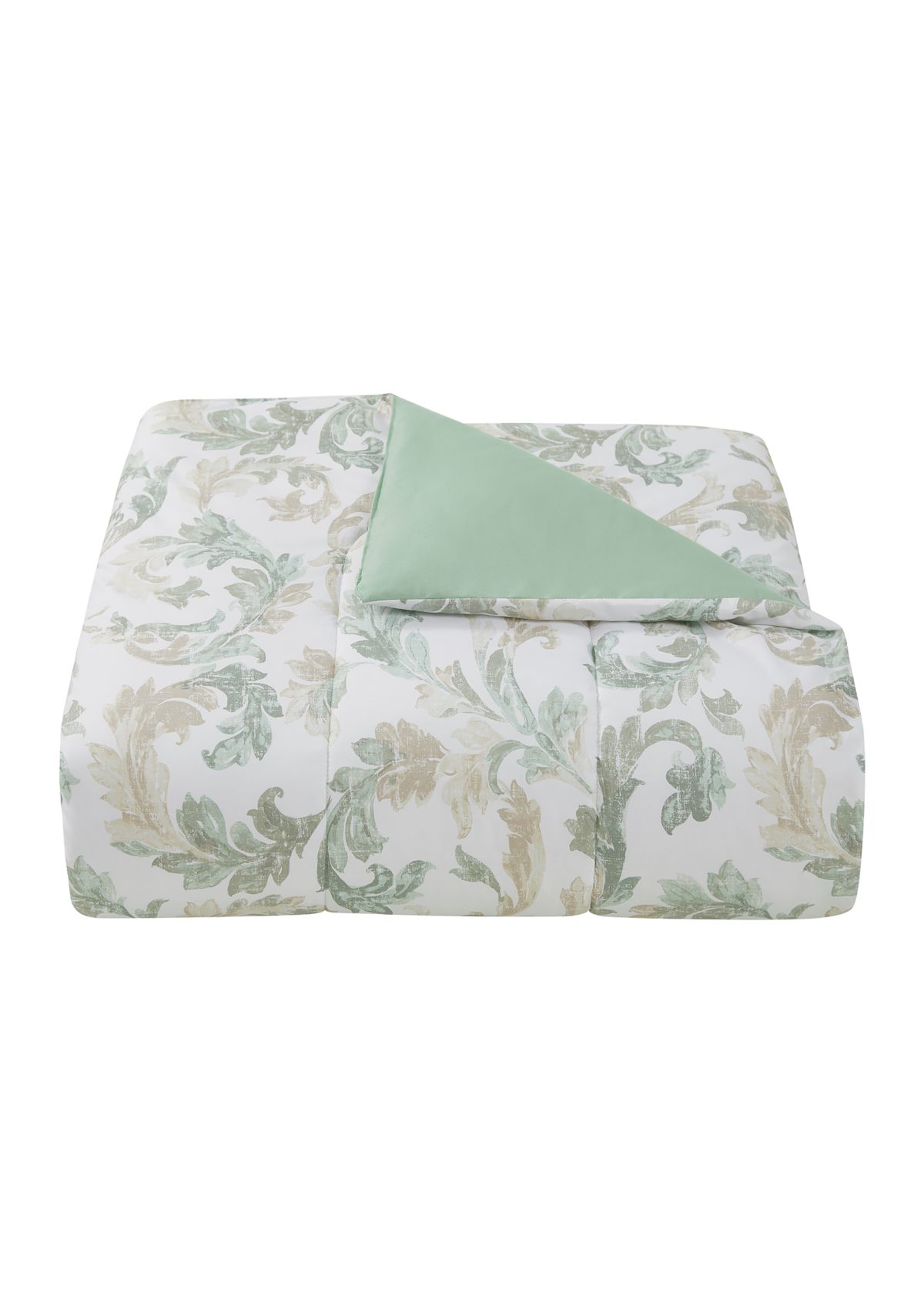 Sacramento Green 5 Piece Comforter Quilt Set