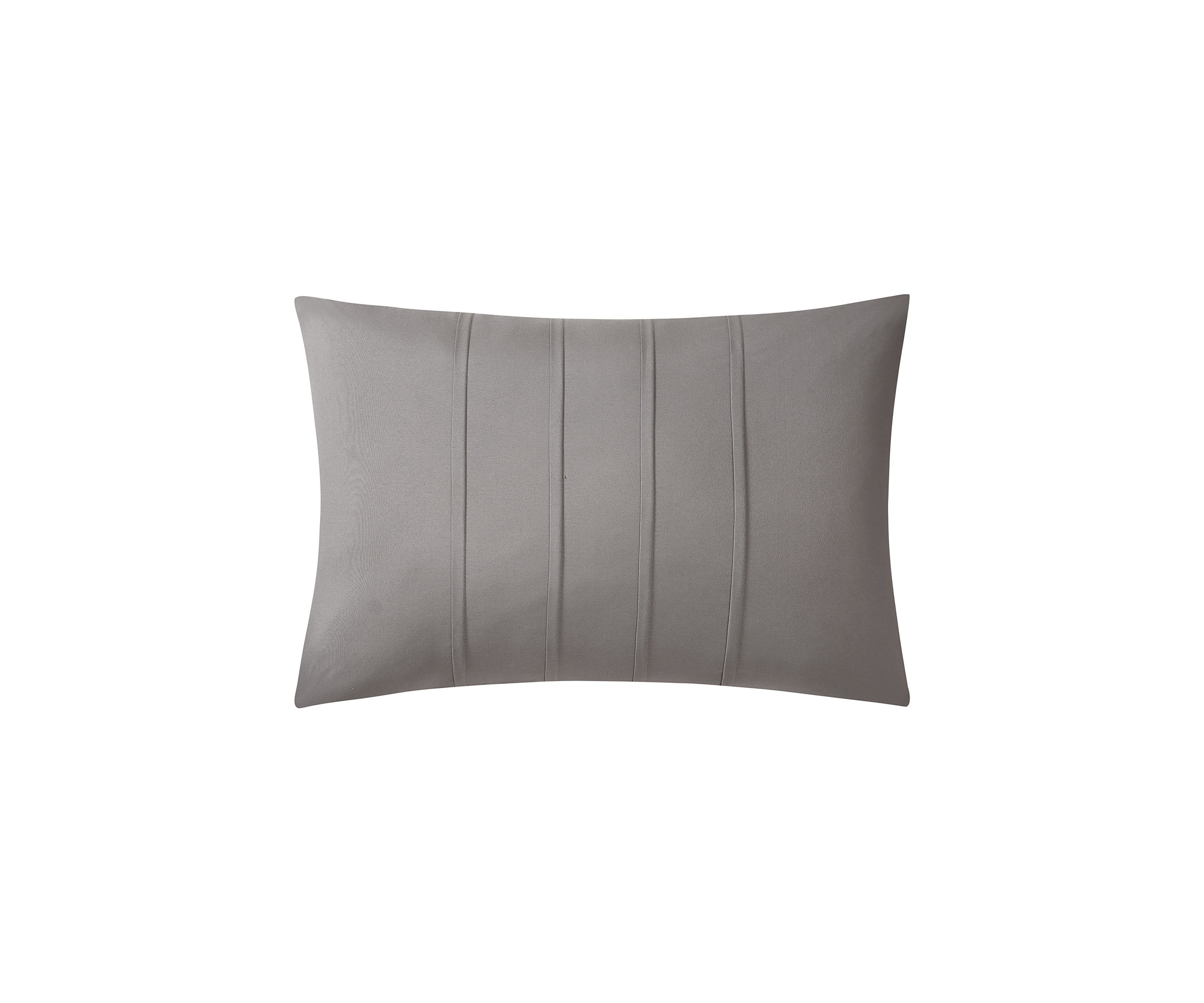 Trion Dark Gray Comforter Set