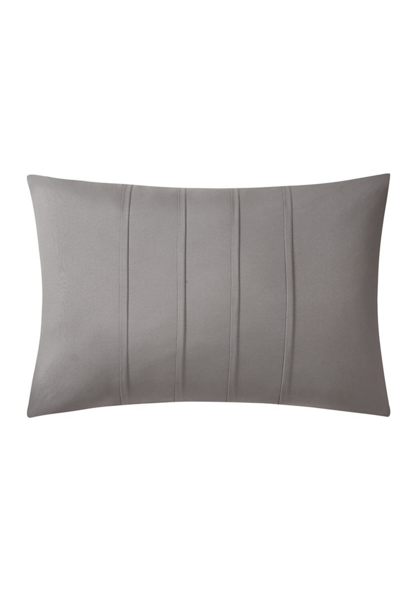 Trion Dark Gray Comforter Set