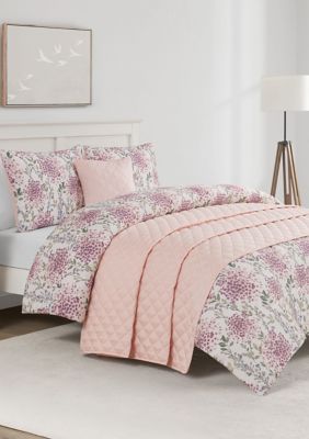 Margo 5 Piece Comforter and Quilt Set