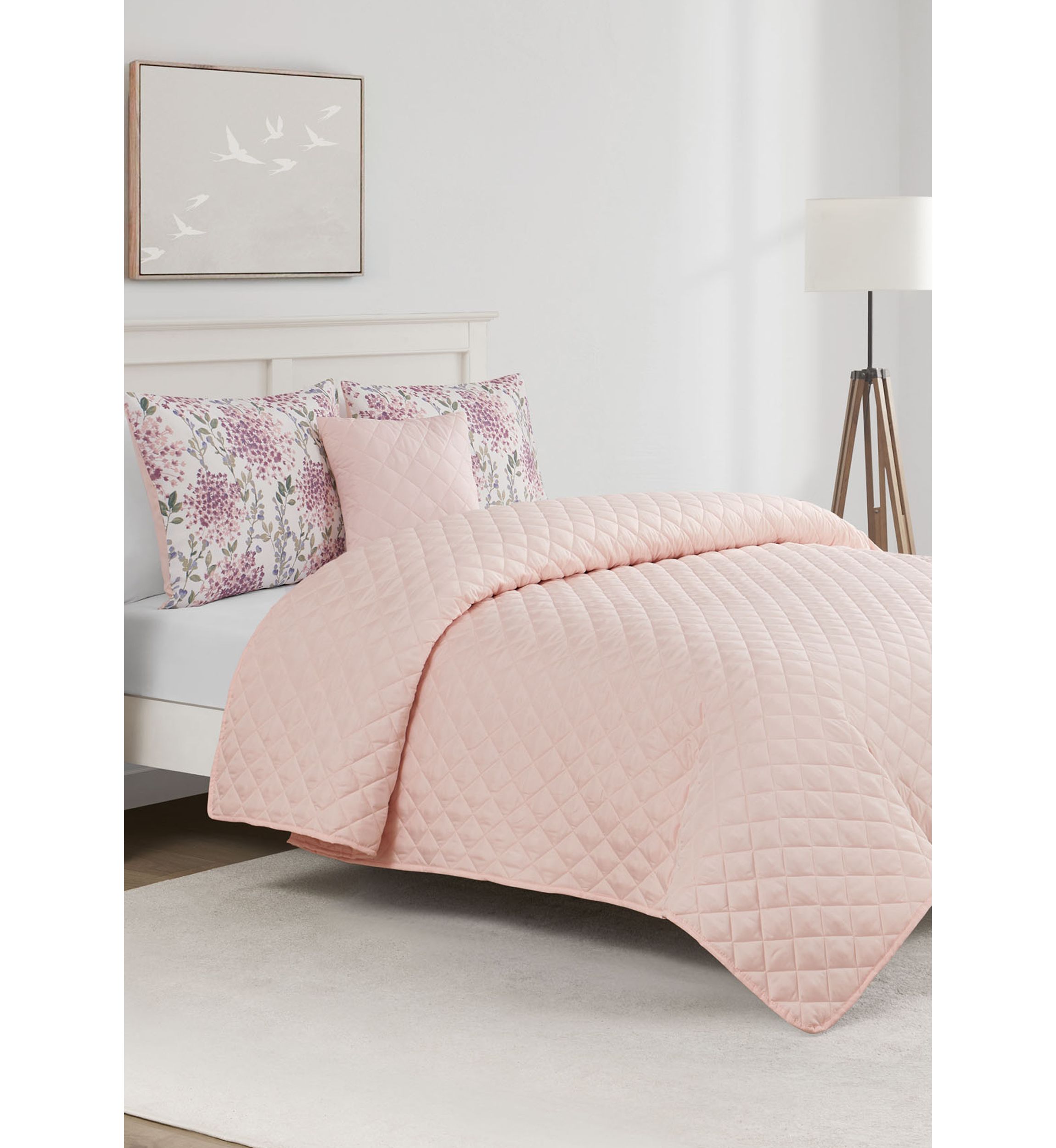 Margo 5 Piece Comforter and Quilt Set
