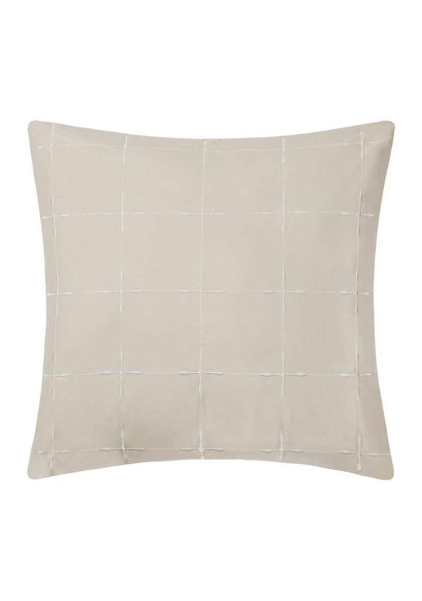 Waffle Ave 5 Piece White Comforter Set