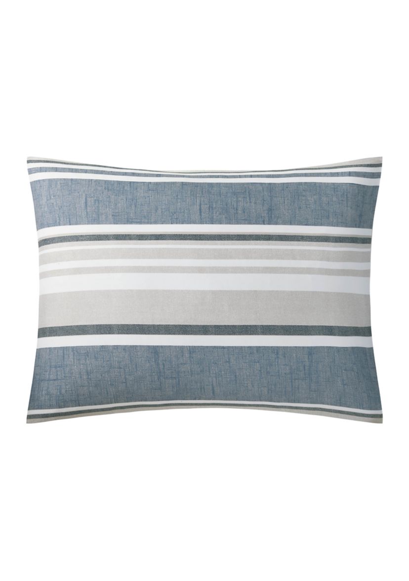 Easton Stripe 5-Piece Comforter and Quilt Set