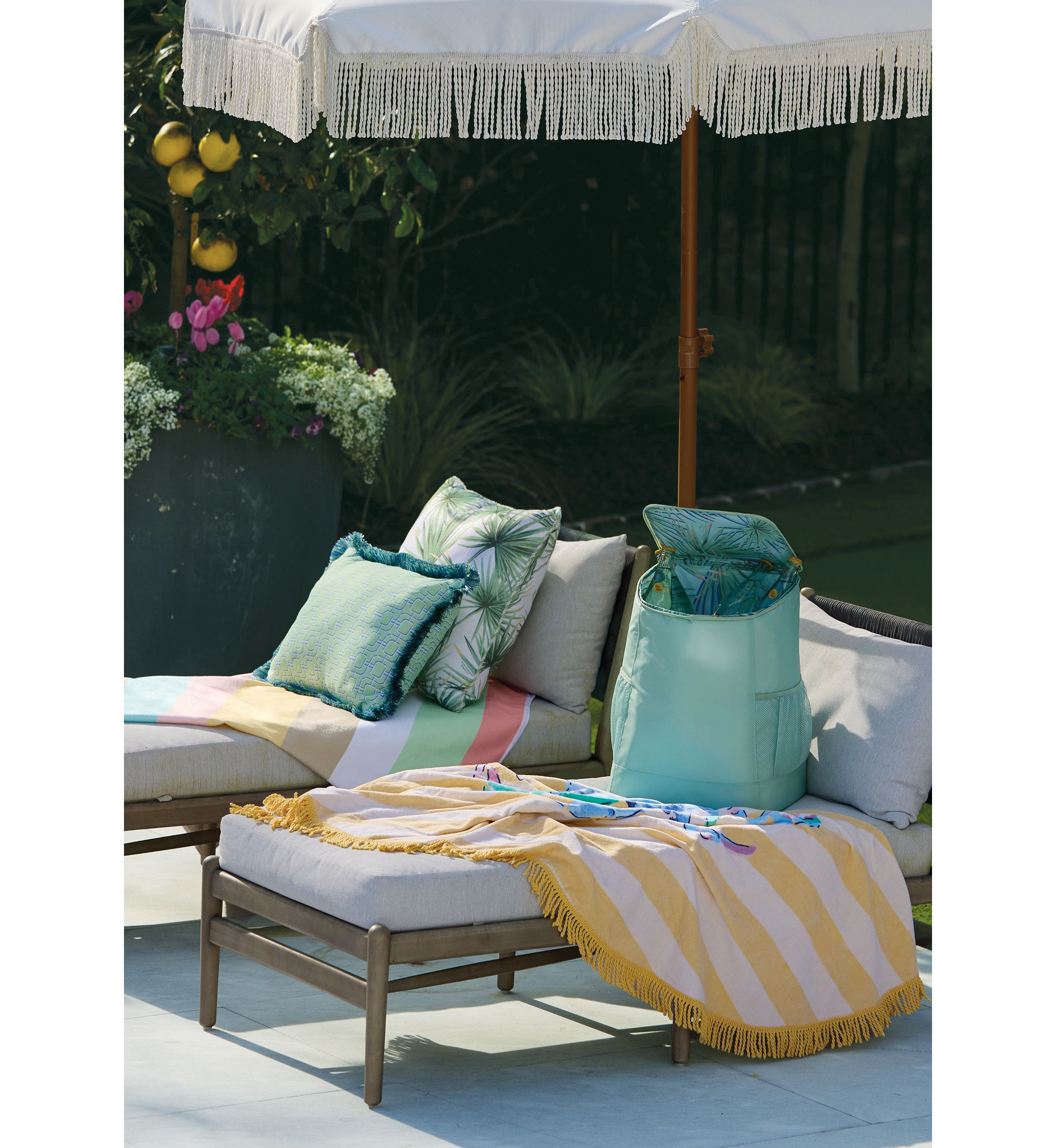 Sewing Down South  x Crown & Ivy™ Cyress Outdoor Pillow