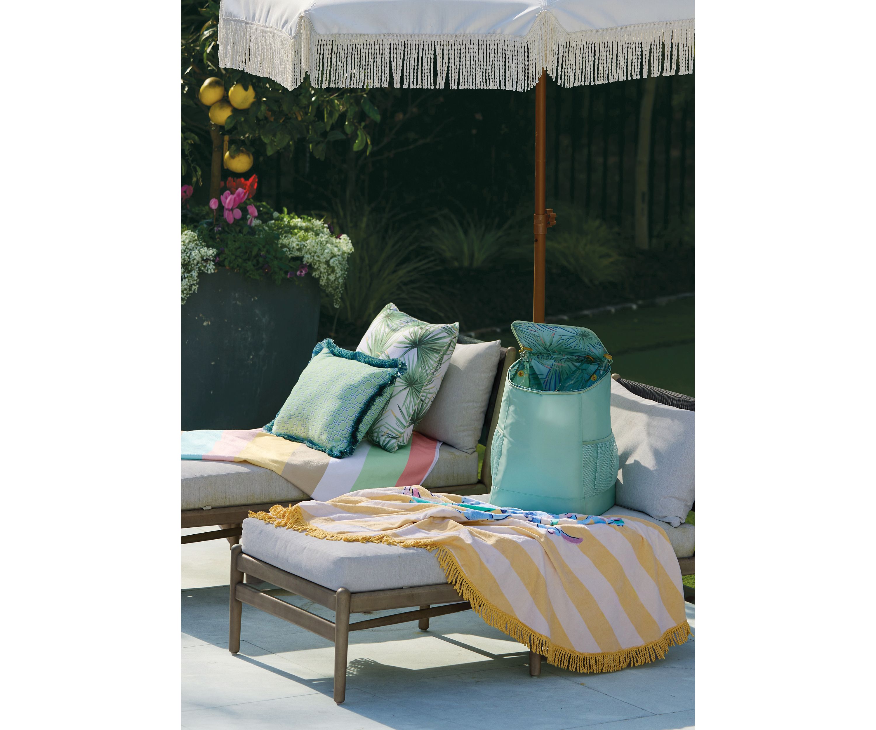 Sewing Down South  x Crown & Ivy™ Cyress Outdoor Pillow