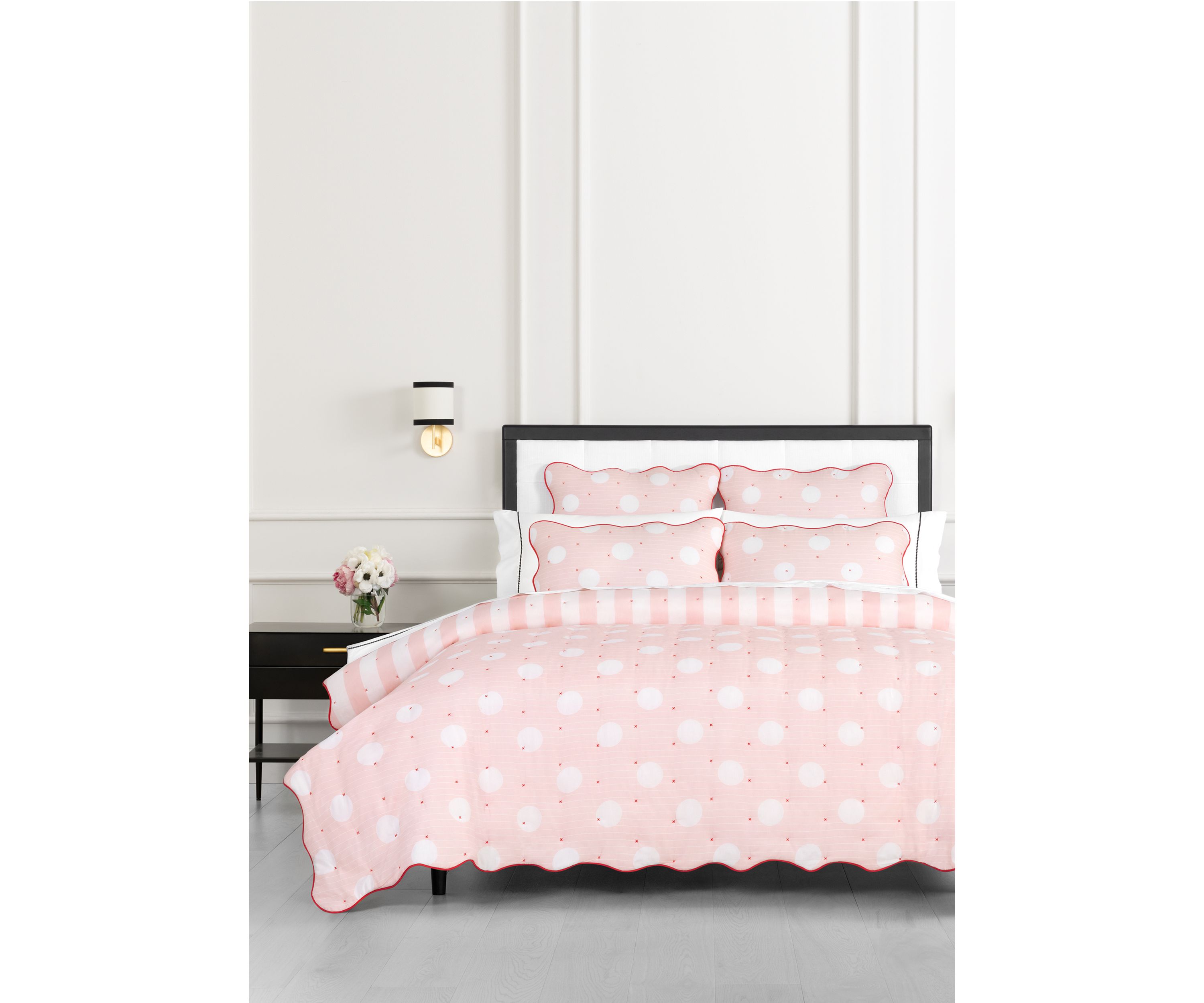 Stripe Dot Quilt Set