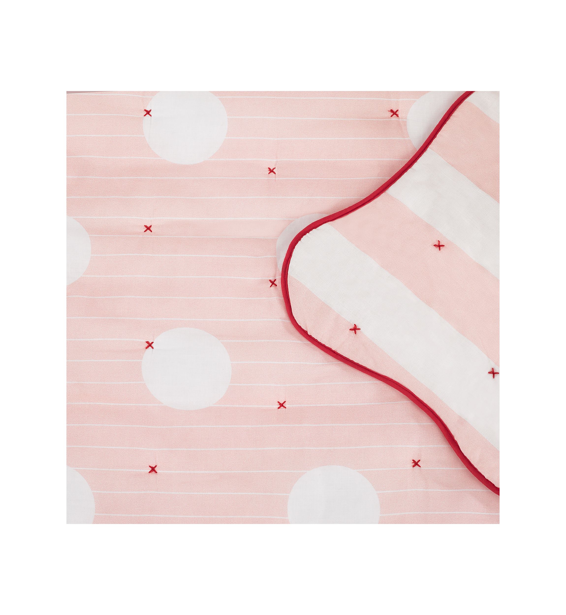 Stripe Dot Quilt Set