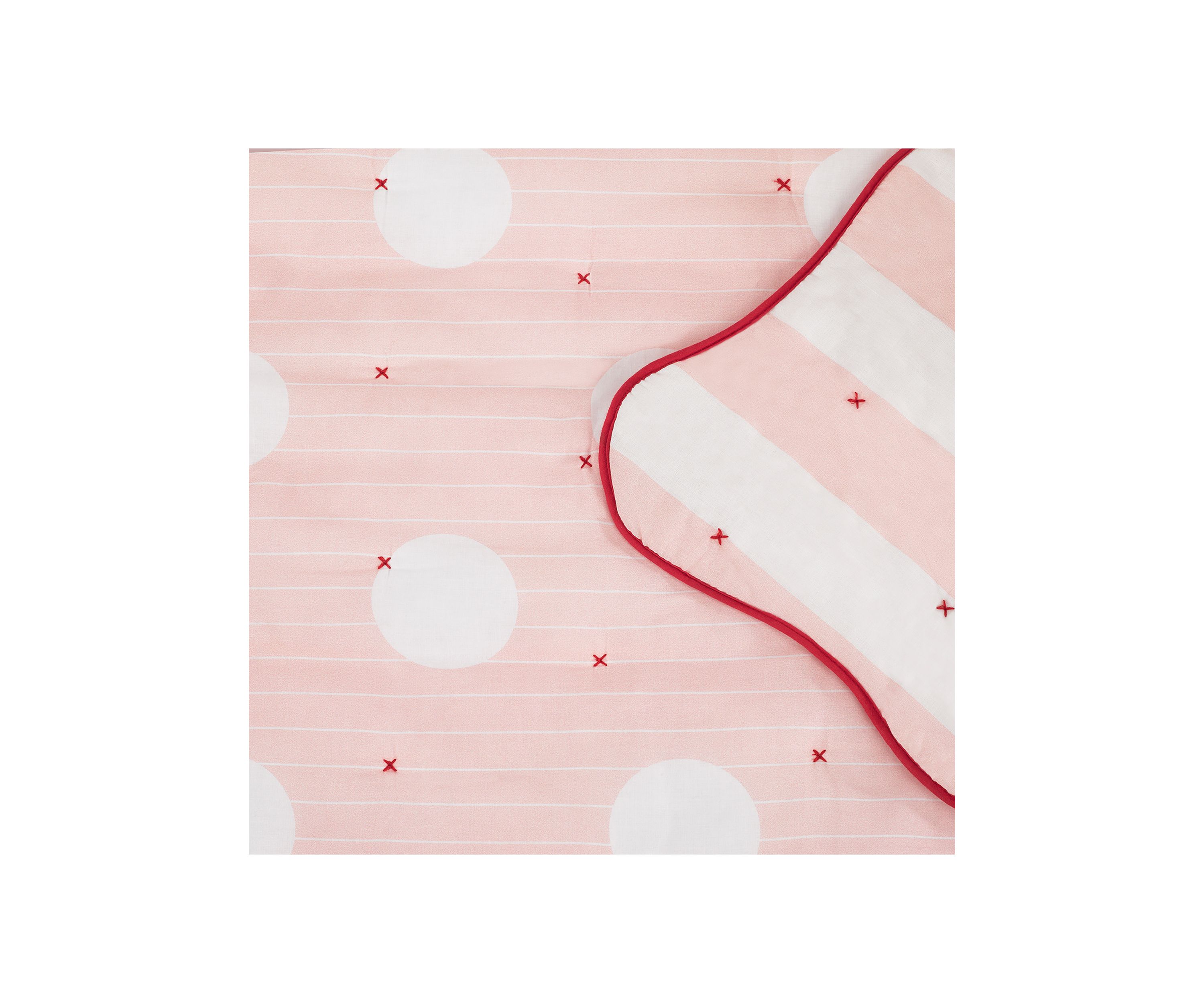 Stripe Dot Quilt Set