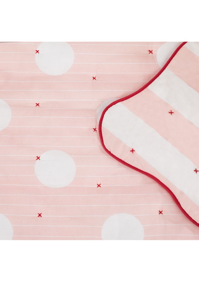 Stripe Dot Quilt Set