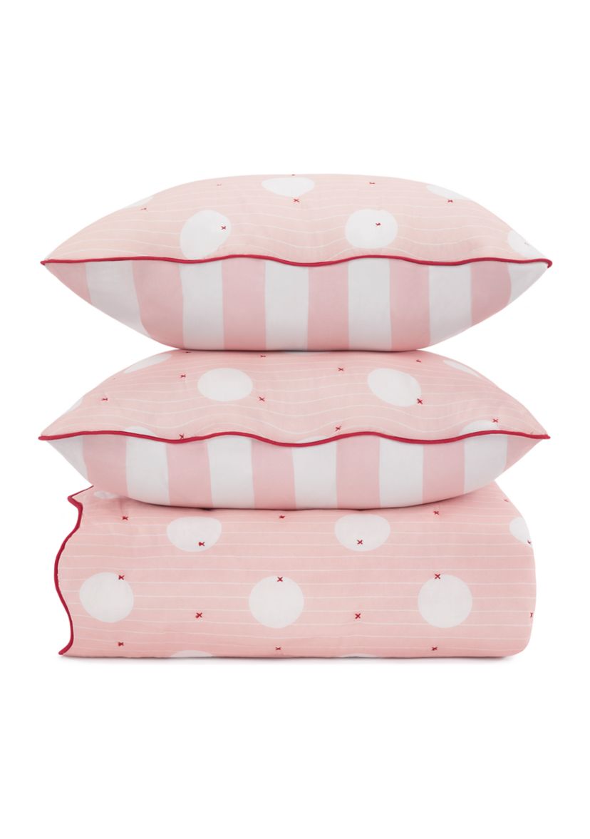 Stripe Dot Quilt Set