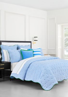 Gingham Quilt Set