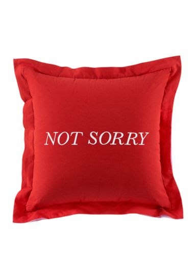 Sorry Rev Pillow